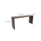 Modern Solid Wood Indoor Rectangle Double pedestal Bar Dining Table Clearhalo 'Bar Furniture' 'Bar Tables' 'bar_tables' 'furn' 'furn_bar_tables' 'Furniture' 'Kitchen & Dining Furniture' 1200x1200_efb9a1d8-8852-4025-a735-ca9d70fc176d