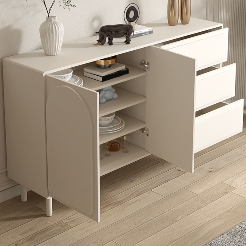 37.4"Tall White Wooden Cabinet , 3- Drawer Rectangle Accent Cabinet Clearhalo 'Cabinets & Chests' 'cabinets_chests' 'furn' 'furn_cabinets_chests' 'Furniture' 'Living Room Furniture' 1200x1200_efb9c336-eeb2-4e3a-8365-cff7b3354f50