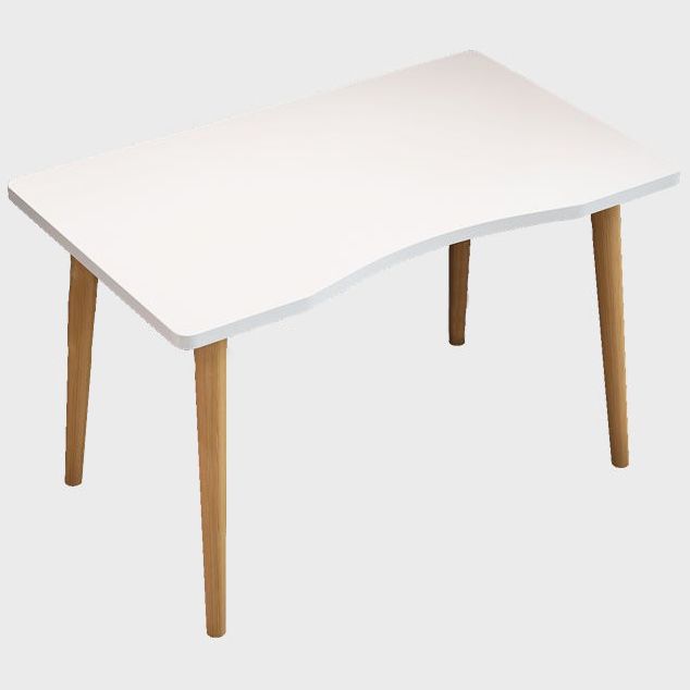 Escritorio de escritura de hogar moderno escritorio de oficina de madera artificial