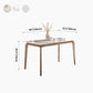 Rectangle Mid-Century Modern Dining Table Sintered Stone Table with 4 Solid Wood Legs Clearhalo ' dining_table' 'Dining Tables & Seating' 'Dining Tables' 'furn' 'furn_dining_table' 'Furniture' 'furniture_dining_table' 'Kitchen & Dining Furniture' 'kitchen&dining_furn' 'kitchen' 'kitchen_dining_table' 1200x1200_efc38fc3-18b0-49a6-bb7c-b389e93adbc6