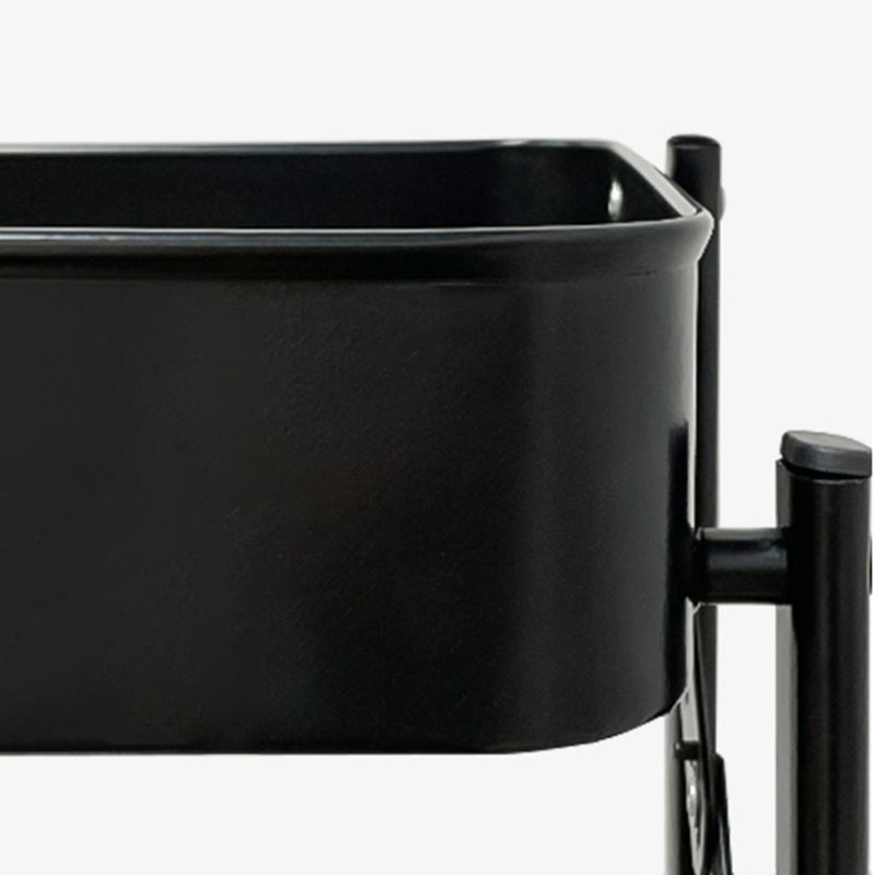 Modern Style 3-shelf Bookshelf 17.83"L Vertical Shelf Bookcase with Caster Wheels Clearhalo 'Bookcases' 'furn' 'furn_bookcases' 'Furniture' 'furniture_bookcases' 'kitchen' 'kitchen_bookcases' 'Living Room Furniture' 'Office Furniture' 1200x1200_efca00c0-0c89-4667-8ccc-0e7c3aba2b48