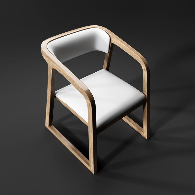 Traditional Ash Wood Chairs Set Kitchen Dining Room Open Back Arm Chair Clearhalo ' kitchen&dining_furn' 'Dining Chairs' 'Dining Tables & Seating' 'dining_chair' 'furn' 'furn_dining_chair' 'Furniture' 'furniture_dining_chair' 'Kitchen & Dining Furniture' 'kitchen' 1200x1200_efcf977e-bae4-49a0-b758-a1b9f422f85a