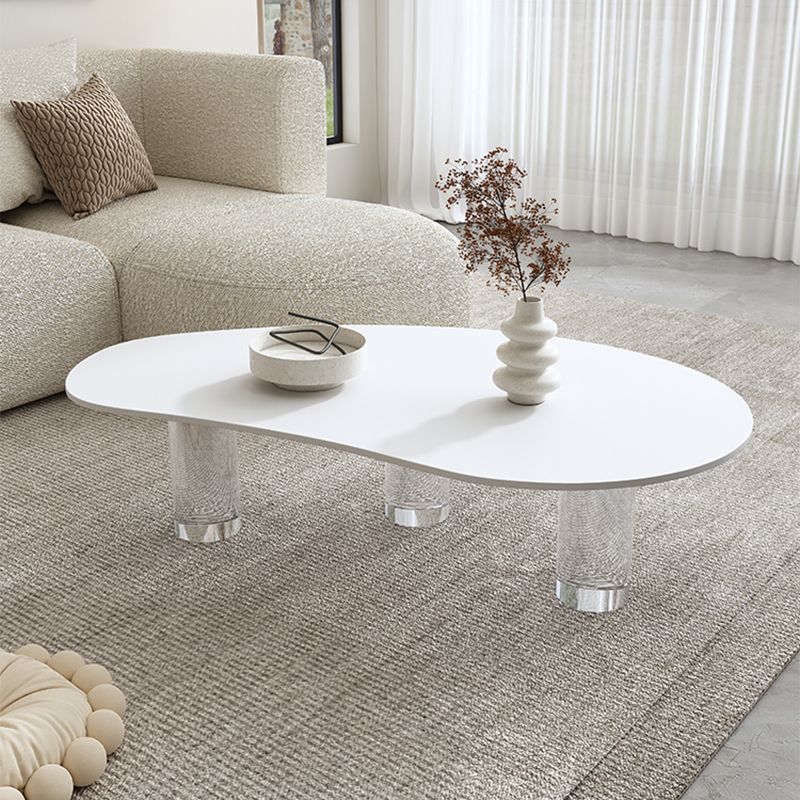 27-inch brede moderne salontafel 3 poten koffie-cocktailtafel