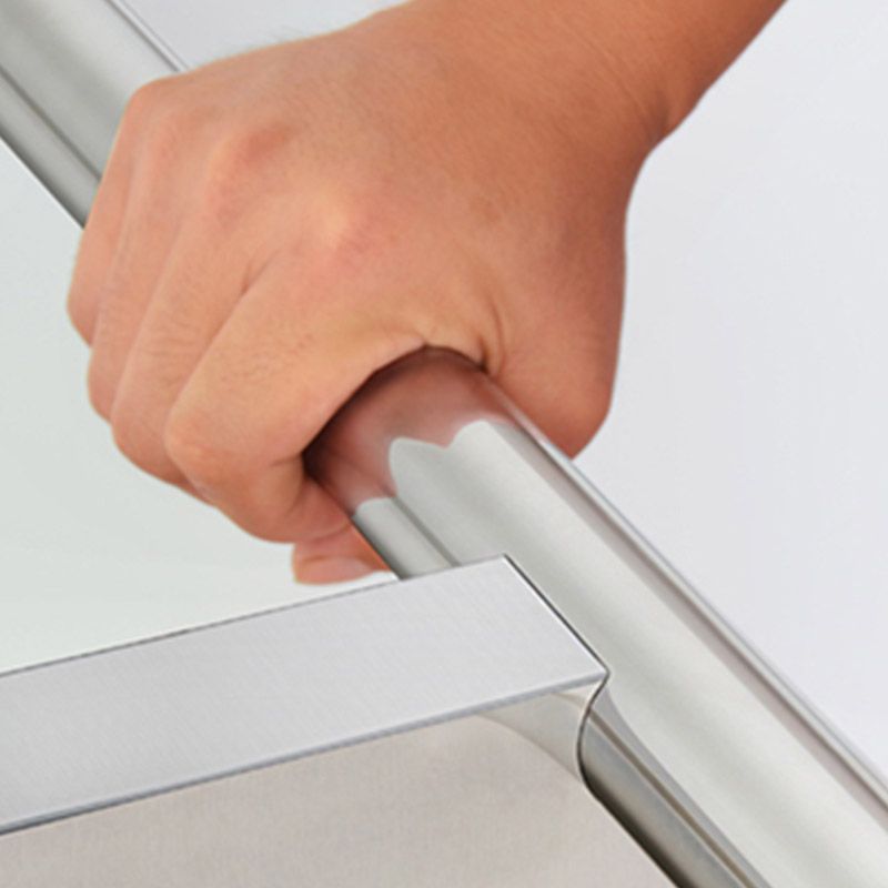 Mesa de preparación de acero inoxidable Carreto de cocina Carreting en plata