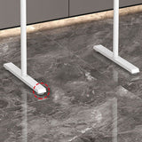 Estante de estilo de estilo minimalista industrial Coloque puro de color libre metálico