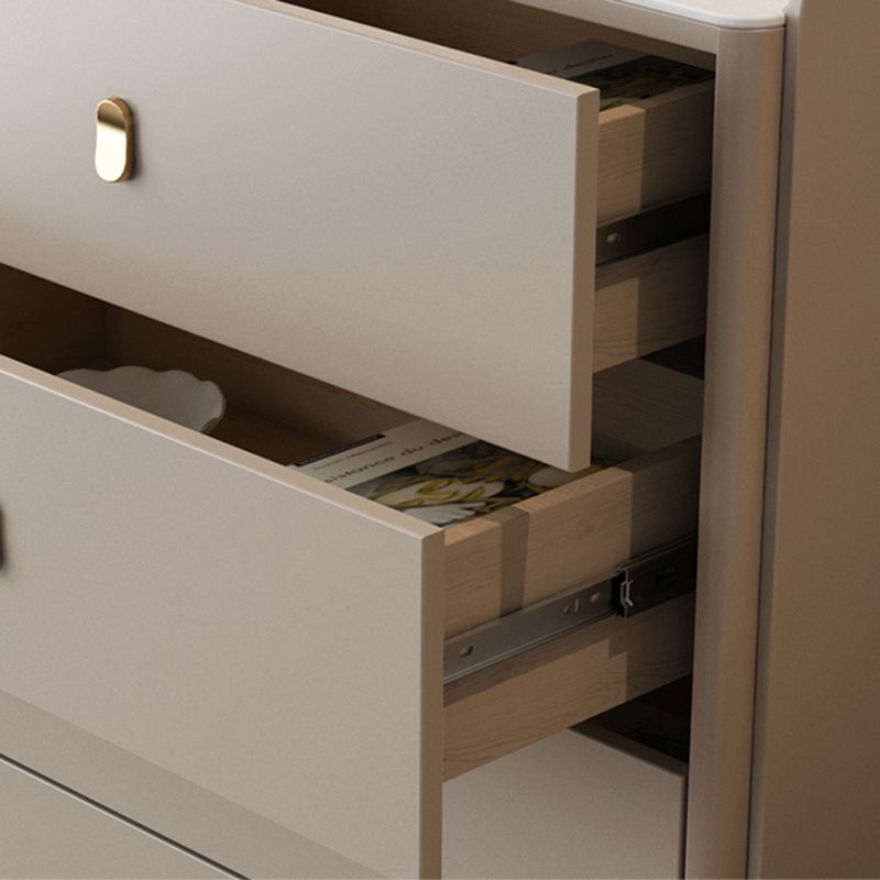 15,6-inch W opbergkist Klassiek Glam Stone opbergkistcommode
