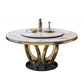 Nordic Glam Dining Round Table Dining Sintered Stone Table for Restaurant with Metal Legs Clearhalo 'Dining Tables & Seating' 'Dining Tables' 'dining_table' 'furn' 'furn_dining_table' 'Furniture' 'furniture_dining_table' 'Kitchen & Dining Furniture' 'kitchen' 'kitchen_dining_table' 1200x1200_efd7ab74-b390-4930-a916-a245dedd3c01