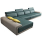 Modern Sectional with Adjustable Head Pillow and Armless for Living Room