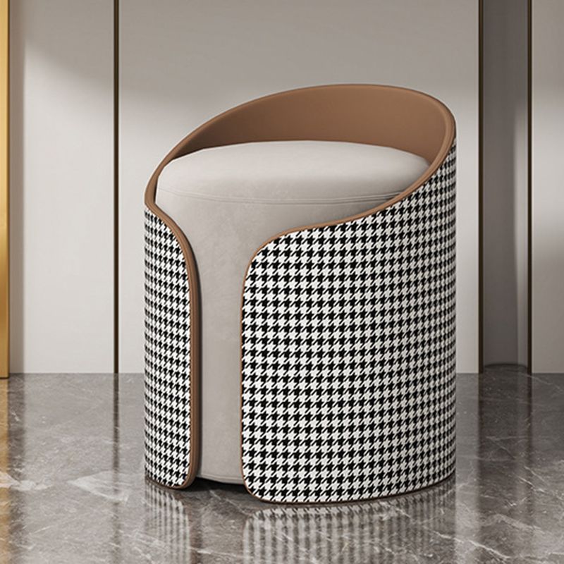 Contemporaneo a 3 cassetti tavolo da toeletta da toeletta per vetro Top -trucco Vanity scrivania