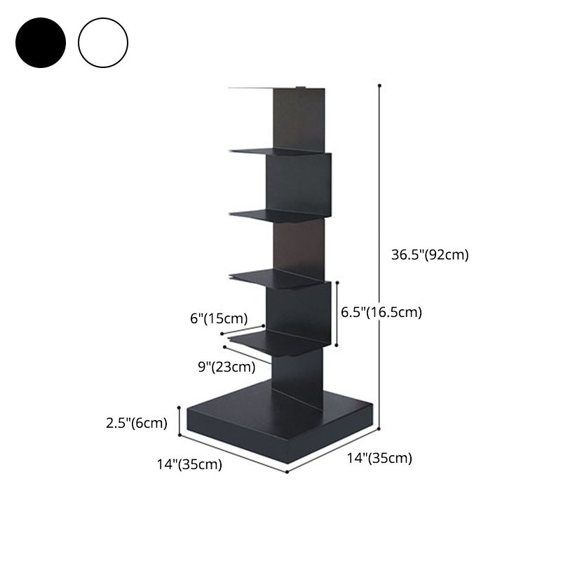 14"W Bookshelf Contemporary Style Invisible Bookcase for Office and Home Clearhalo 'Bookcases' 'furn' 'furn_bookcases' 'Furniture' 'furniture_bookcases' 'Office Furniture' 1200x1200_efe0ac1e-a1d8-443e-8ddb-c14bbabe6b72