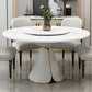 Modern Style Round Table Set 1/4/7 Pieces Dining Set for Home Use
