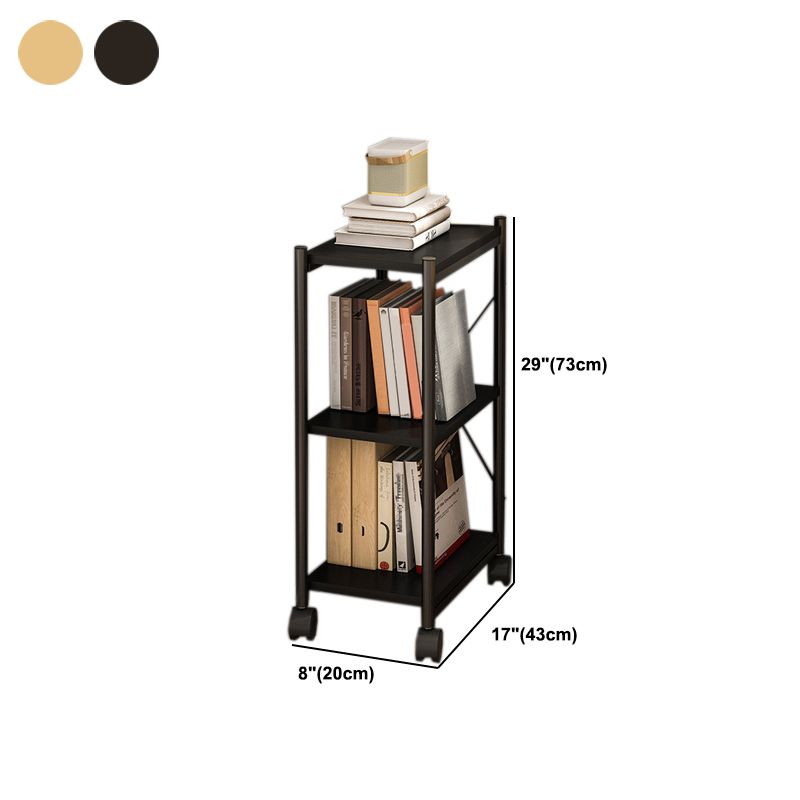 Stile moderno mobile etagere libreria in acciaio home office libreria
