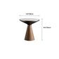 Slate Coffee Table Round Modern Minimalist Coffee Table for Living Room