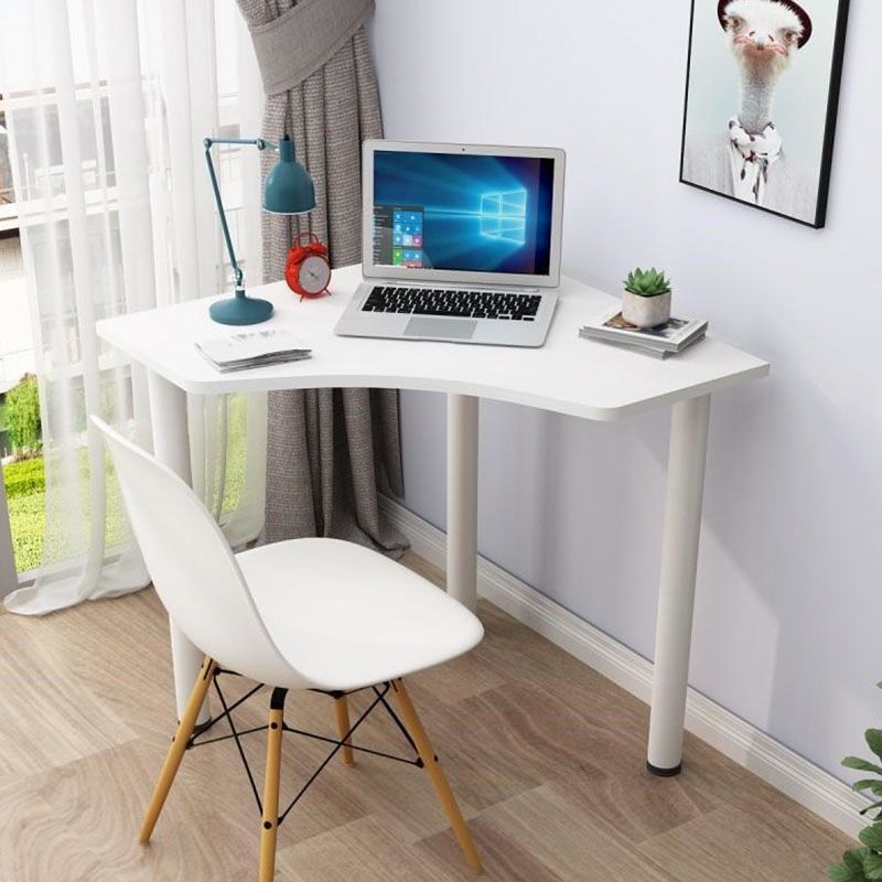 Bureau de bureau de bureau moderne fabriqué en bois, 29,25 pouces h