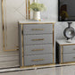Gabinetto del salotto del soggiorno in legno Glam server buffet con cassetto