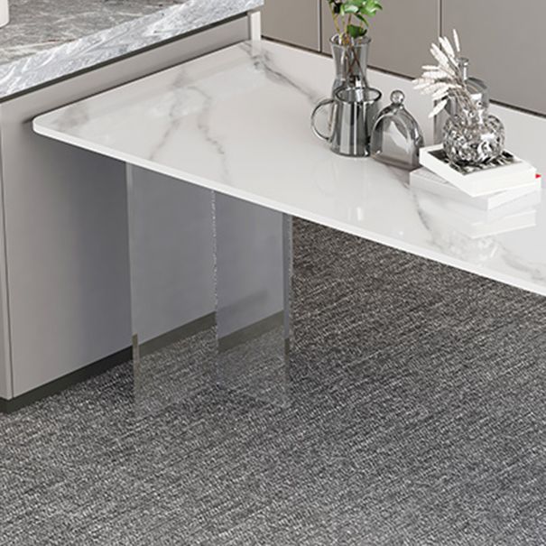 1/5 Pieces Rectangular Dining Table Set Gorgeous Style Stone Home Table and Chairs