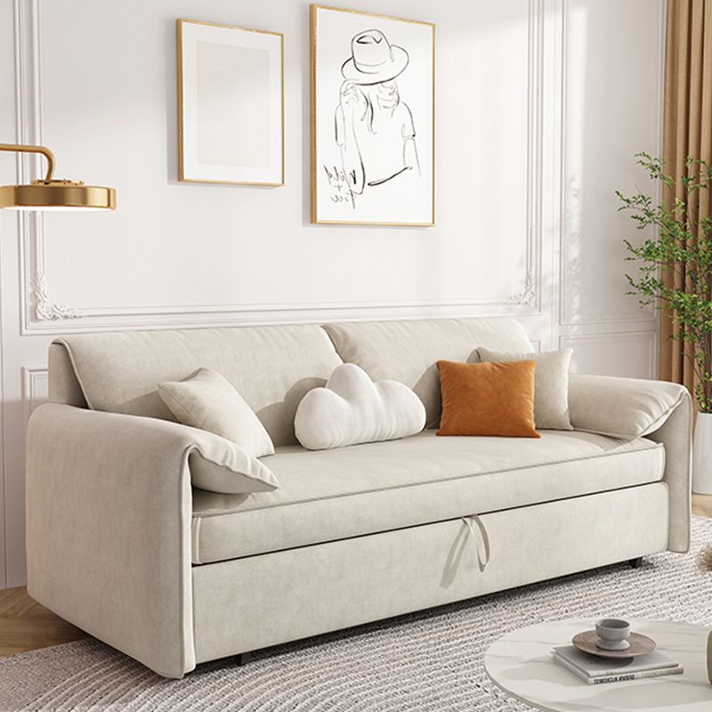 Coup de coussin de futon carré.