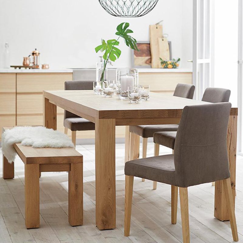 Pine Wooden Rectangle Table Modern Dining Table with 4 Legs for Restaurant Clearhalo ' dining_table' 'Dining Tables & Seating' 'Dining Tables' 'furn' 'furn_dining_table' 'Furniture' 'furniture_dining_table' 'Kitchen & Dining Furniture' 'kitchen&dining_furn' 'kitchen' 'kitchen_dining_table' 1200x1200_efee028d-f18a-46ed-ba04-efcdbe94a3be