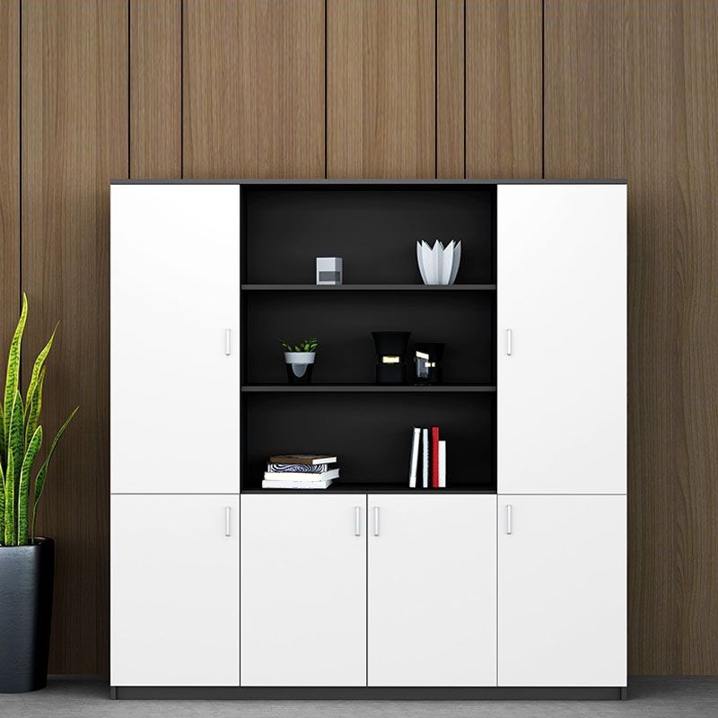 Industrial Cabinet Wood Adjustable Storage Shelves Filing Cabinet Clearhalo 'Filing Cabinets' 'filling_cabinets' 'furn' 'furn_filling_cabinets' 'Furniture' 'Office Furniture' 1200x1200_efee1be8-2ca0-4bad-8118-73b5422d2db9