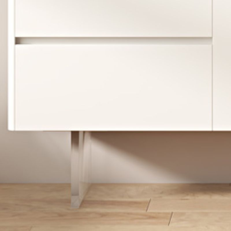 Server da pranzo in pietra di buffet contemporanei con luci per sala da pranzo