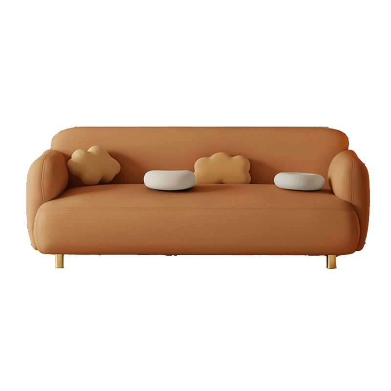 Divano standard di divano standard contemporaneo di divani in fux resistente alle macchie