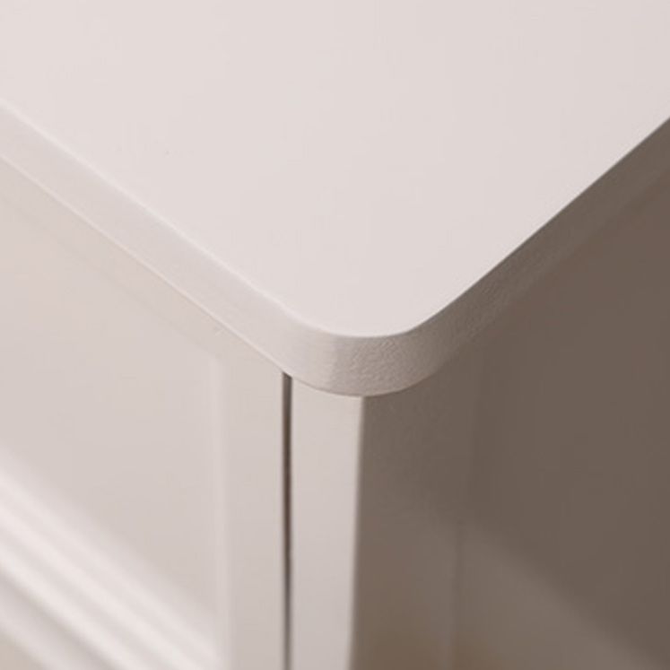 Mobile moderno accento con cassetti e cabine per le gambe cabriole in legno