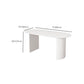 Modern Style Dining Table Double Pedestal Table for Dining Room
