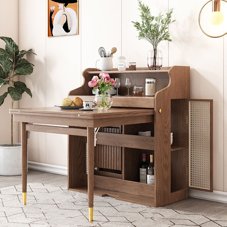 55.1-inch Rectangle Wood Color Dining Table Solid Wood Table Mid-Century Modern for Home Clearhalo ' dining_table' 'Dining Tables & Seating' 'Dining Tables' 'furn' 'furn_dining_table' 'Furniture' 'furniture_dining_table' 'Kitchen & Dining Furniture' 'kitchen&dining_furn' 'kitchen' 'kitchen_dining_table' 1200x1200_f00006c0-5e41-496d-bc99-bd18c6f64212