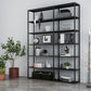 Scandinavian Open Back Standard Bookshelf Metal Shelves Included Bookcase Clearhalo 'Bookcases' 'furn' 'furn_bookcases' 'Furniture' 'Office Furniture' 1200x1200_f0009dd7-93f8-45e9-8181-3109378ca213