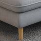Flared Arm Sectional Sofa Modern 4-seater Fabric Sectional in Grey Clearhalo 'furn' 'furn_sectionals' 'Furniture' 'Living Room Furniture' 'Sectionals' 1200x1200_f0045099-d69c-4353-8742-aa4fe120e3e6