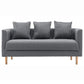 Linen Sofa Tuxedo Arm Tight Back 23.62" Wide Sofa for 3 people Clearhalo 'furn' 'furn_sofas' 'Furniture' 'Living Room Furniture' 'Sofa' 'sofas' 1200x1200_f0055105-805c-4474-8119-5feb76f8224b