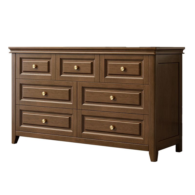 Modern Rectangle Side Cabinet Wood Knobs Cabinet with Drawer