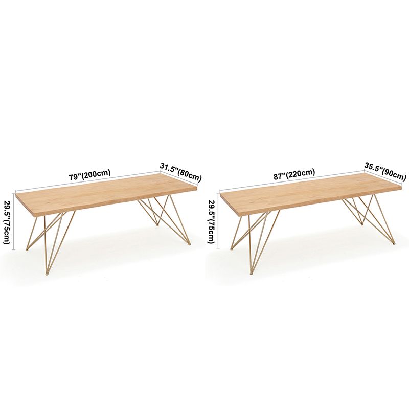 Traditional Luxury Dining Table Rectangle 4 Legs Home Furniture for Indoor Clearhalo ' dining_table' 'Dining Tables & Seating' 'Dining Tables' 'furn' 'furn_dining_table' 'Furniture' 'furniture_dining_table' 'Kitchen & Dining Furniture' 'kitchen&dining_furn' 'kitchen' 'kitchen_dining_table' 1200x1200_f00ef648-311e-4931-a863-331733d101bd