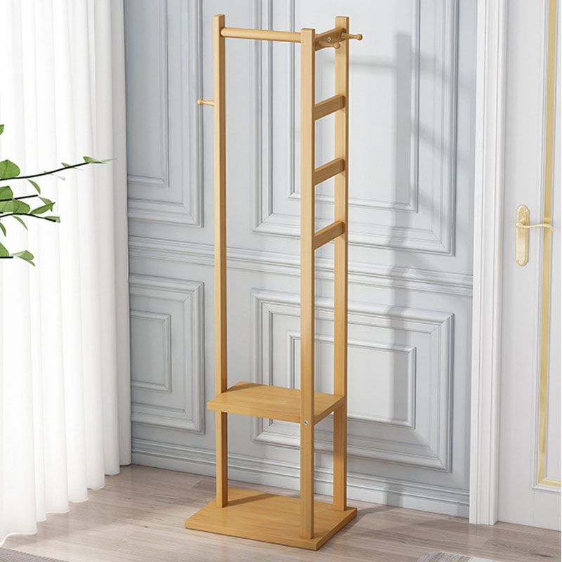 Gorgeous Free Standing Coat Rack Hanging Rail Hooks with Storage Shelf Clearhalo 'Entry & Mudroom Furniture' 'furn' 'furn_hall_tree_coat_racks' 'Furniture' 'Hall Trees & Coat Racks' 'hall_tree_coat_racks' 1200x1200_f012b208-d511-4f07-8797-2071646ef9da
