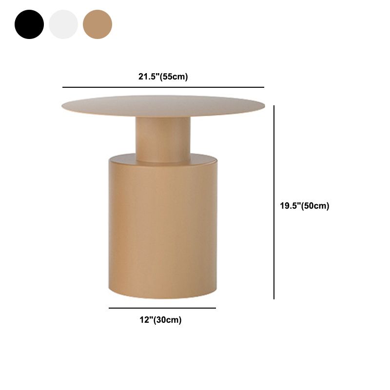 Tavolino moderno top top moderno di metà secolo Tavolo da cocktail di piedistallo