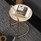 Metal Round Night Table Modern Non-Storage Legs Included Nightstand in Black/Gold Clearhalo 'Bedroom Furniture' 'furn' 'furn_night_stand' 'Furniture' 'night_stand' 'Nightstands' 1200x1200_f01423d9-3a1d-479d-bdd2-742e97487e05