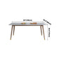 Rectangle Grey Tone Dining Table Sintered Stone Table Luxury Style with 4 Legs Clearhalo ' dining_table' 'Dining Tables & Seating' 'Dining Tables' 'furn' 'furn_dining_table' 'Furniture' 'furniture_dining_table' 'Kitchen & Dining Furniture' 'kitchen&dining_furn' 'kitchen' 'kitchen_dining_table' 1200x1200_f01967cf-a97e-4797-bc31-b2751a667f81