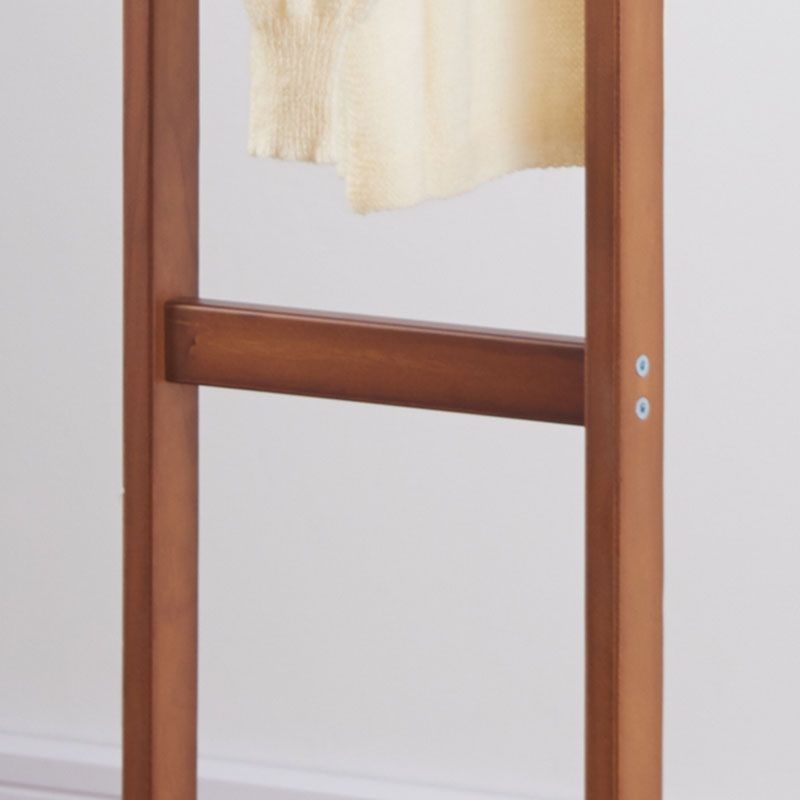 Eenvoudige stijl kleerhanger massief houten halboom met 5 haken