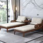 Walnut Slipcovered Cotton Blend Chaise Lounge Couch with Square Arms Clearhalo 'Chairs & Seating' 'Chaise Lounge' 'chaise_lounge' 'furn' 'furn_chaise_lounge' 'Furniture' 'Living Room Furniture' 1200x1200_f0204c78-a9c5-46a4-af41-38cb1e3fdbd0
