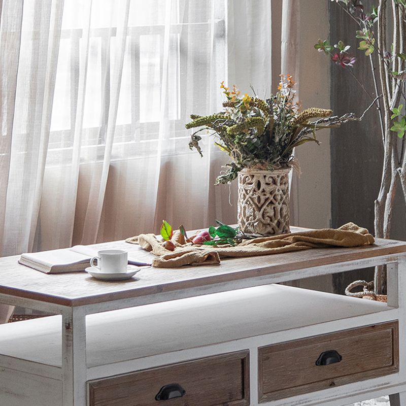 Rectangular Wood Cabinet Industrial Accent Chest in Distressed White Clearhalo 'Cabinets & Chests' 'cabinets_chests' 'furn' 'furn_cabinets_chests' 'Furniture' 'Living Room Furniture' 1200x1200_f026c066-52e9-4e12-94e9-935d950303a7