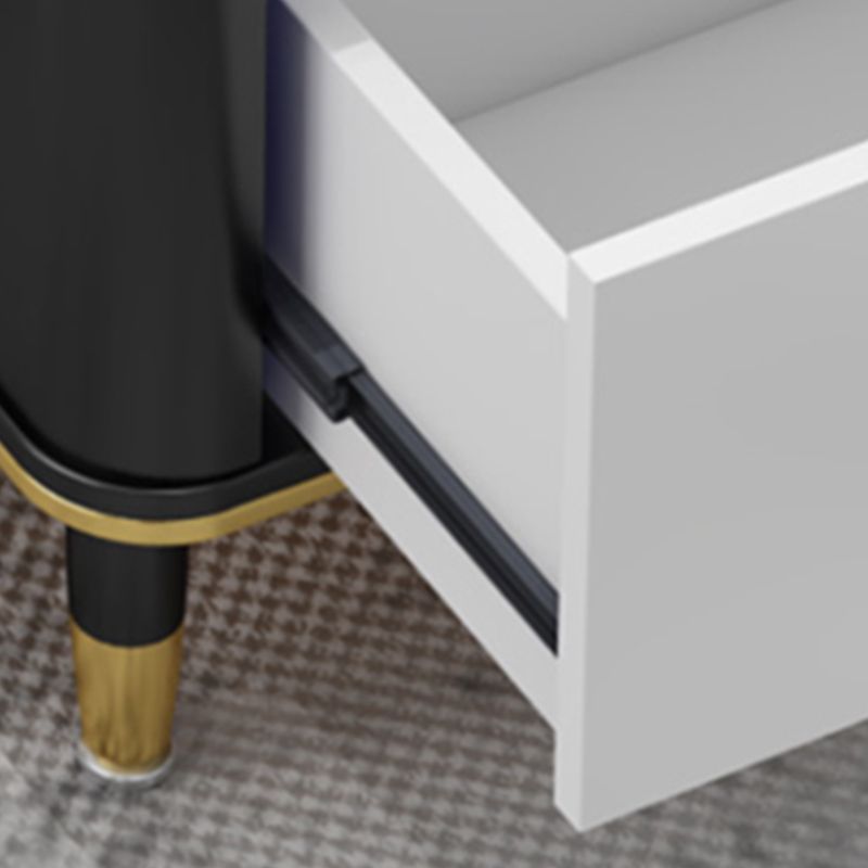 Glam TV-mediaconsole TV-console met open opbergruimte voor de woonkamer