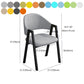 Modern Style Metal Side Chair Open Back Dining Side Chair with Black Legs Clearhalo 'Dining Chairs' 'Dining Tables & Seating' 'dining_chair' 'furn' 'furn_dining_chair' 'Furniture' 'furniture_dining_chair' 'Kitchen & Dining Furniture' 1200x1200_f02a8158-4070-4e29-9c97-b8c1d59f03a9