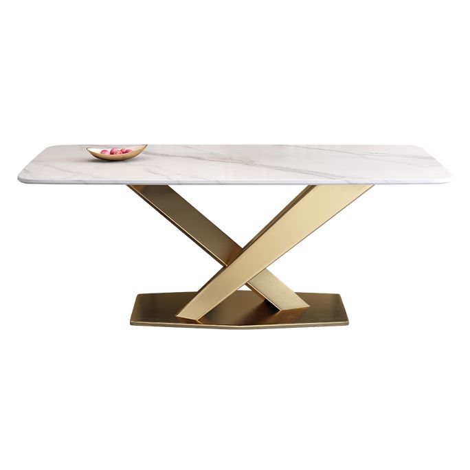 Minimalist Sintered Stone Top Standard Dining Table Rectangle Dining Table for Kitchen Clearhalo ' dining_table' 'Dining Tables & Seating' 'Dining Tables' 'furn' 'furn_dining_table' 'Furniture' 'furniture_dining_table' 'Kitchen & Dining Furniture' 'kitchen&dining_furn' 'kitchen' 'kitchen_dining_table' 1200x1200_f02c2cb9-1fab-422b-9024-bf23cbf6a04e