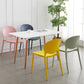 Stackable Plastic Armless Dining Chairs Indoor Scandinavian Side Chair Clearhalo ' kitchen&dining_furn' 'Dining Chairs' 'Dining Tables & Seating' 'dining_chair' 'furn' 'furn_dining_chair' 'Furniture' 'furniture_dining_chair' 'Kitchen & Dining Furniture' 'kitchen' 1200x1200_f02cf0b1-85c6-439e-ac1c-933b831ae78c