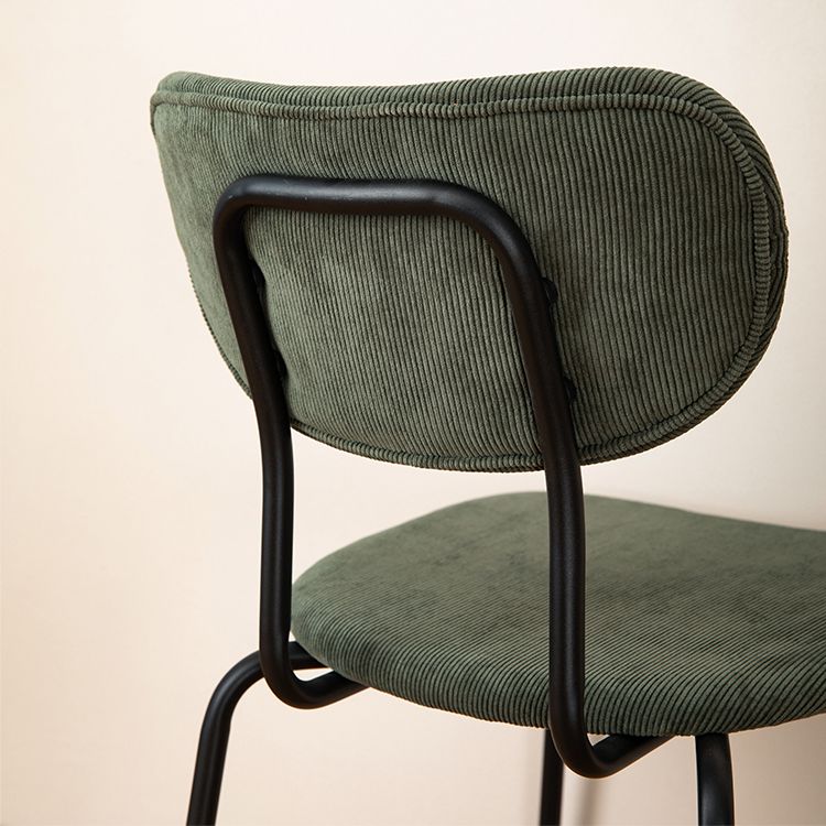 Design Metal Dining Side Chairs Glam Style Open Back Side Chair for Home Use Clearhalo ' kitchen&dining_furn' 'Dining Chairs' 'Dining Tables & Seating' 'dining_chair' 'furn' 'furn_dining_chair' 'Furniture' 'furniture_dining_chair' 'Kitchen & Dining Furniture' 'kitchen' 1200x1200_f03099cc-6f08-4ee6-87d5-ddd1c0896b43