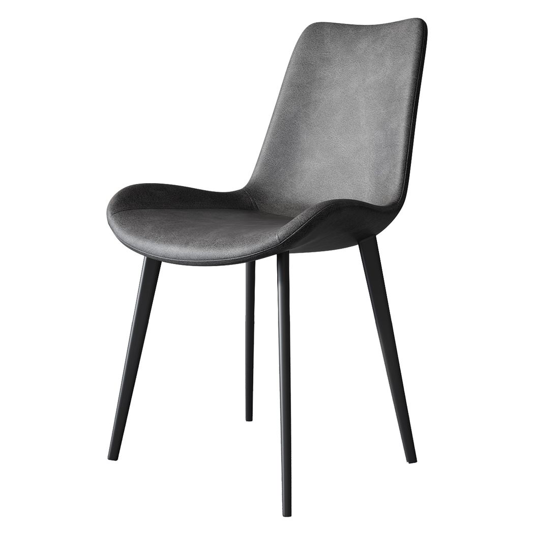Contemporary Restaurant Upholstered Side Chair Matte Finish Parsons Dining Chair (Set of 2) Clearhalo ' kitchen&dining_furn' 'Dining Chairs' 'Dining Tables & Seating' 'dining_chair' 'furn' 'furn_dining_chair' 'Furniture' 'furniture_dining_chair' 'Kitchen & Dining Furniture' 'kitchen' 1200x1200_f032d066-3290-4fed-b047-aa81897b7450