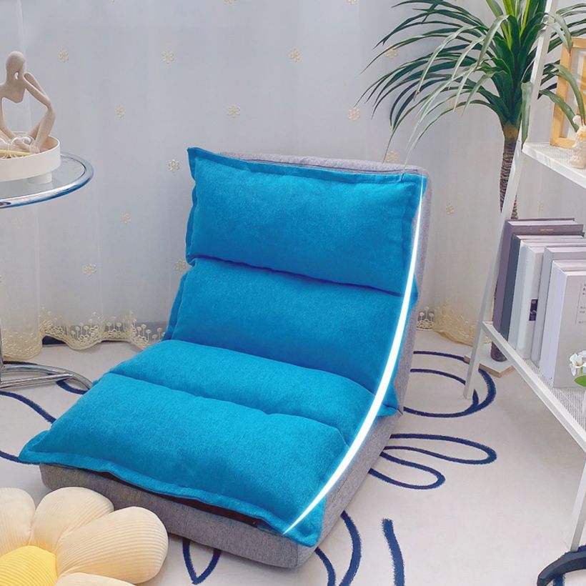 Sedia a sdraio per poltrone a colore solido standard contemporaneo