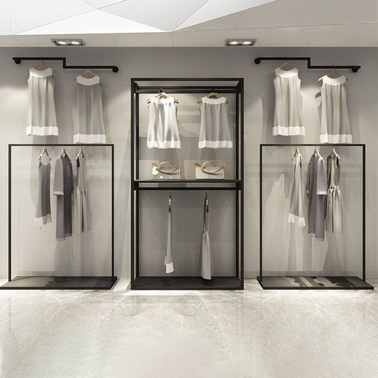 Albero di ingresso indipendente per appendiabiti in stile industriale per soggiorno