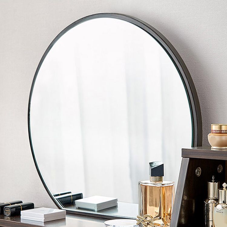 Traditional Rubberwood Bedroom Storage Box 3 Drawers Vanity Table