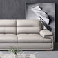 Contemporary Pillow Top Arms Sectional with Cushion Back 35.43" for Living Room Clearhalo 'furn' 'furn_sectionals' 'Furniture' 'furniture_sectionals' 'kitchen' 'kitchen_sectionals' 'Living Room Furniture' 'Sectionals' 1200x1200_f039aac7-8060-41a9-a838-65ca622e49d1